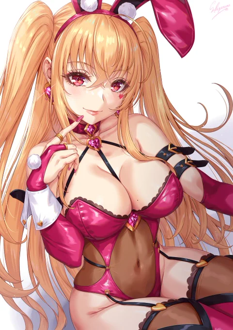 キャロライン・ユリ バニーガール 