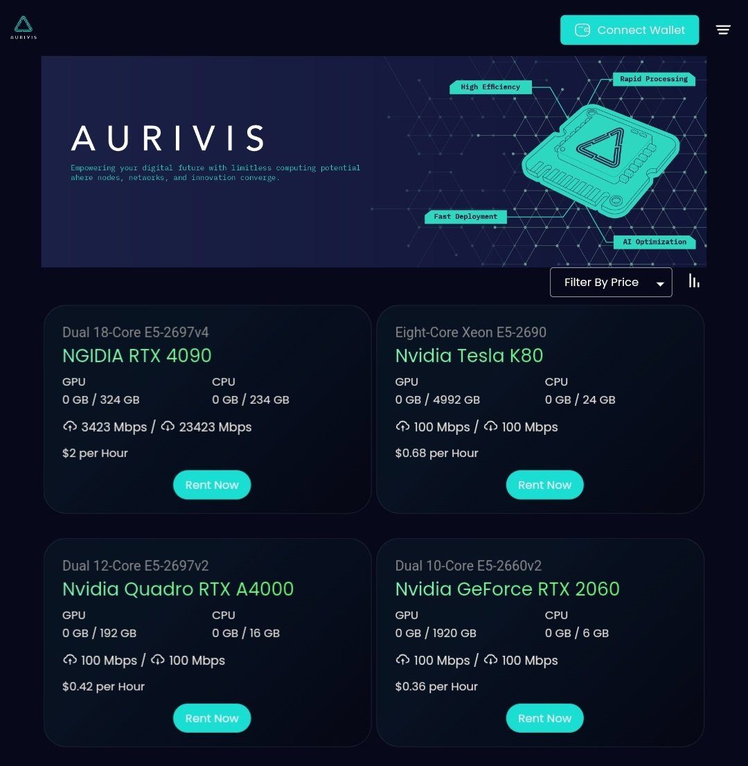 Aurivis Node DApp is Live!

We’re excited to announce that the Aurivis Node DApp is now officially live at aurivis.app.

🚀 Rent Nodes with Zero Fees!
For a limited time, you can rent nodes effortlessly without incurring any fees.

Don’t miss out—head over to
