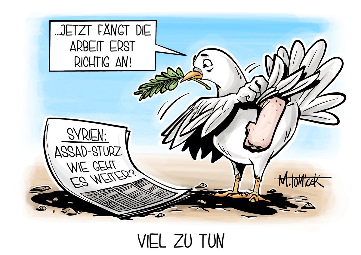 #Syrien: #Assad-Sturz und seine Flucht nach #Russland.

#Moskau #Putin #AssadSturz #Karikatur