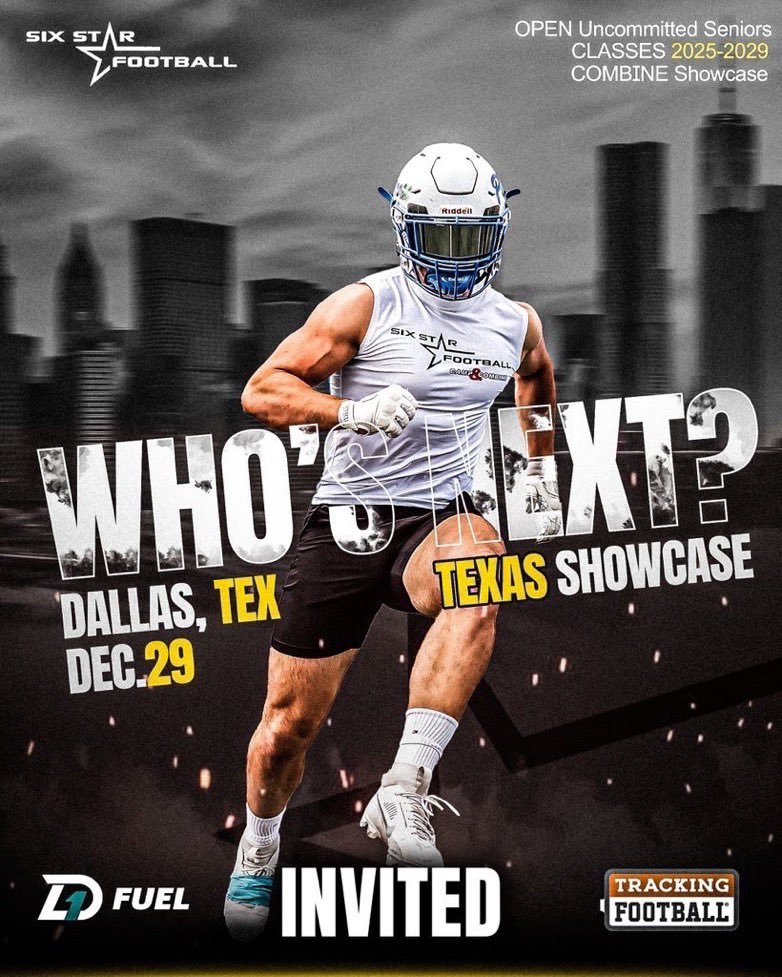 Blessed to be invited to the <a href="/sixstarfootball/">Six Star Football | PLUS+</a> football camp