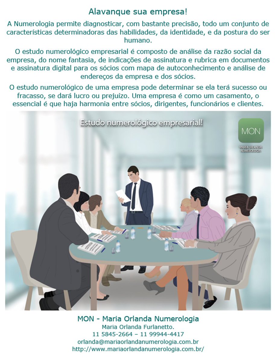 monumerologia's tweet photo. O sucesso da empresa começa pelo Nome!
https://t.co/4PeSTXXxOl

#numerologia #mariaorlandanumerologia #empresa #razãosocial #nomedeempresa #nomeempresarial #nomederazãosocial #razãosocialdeempresa #nomefantasia #endereçocomercial #endereçocorporativo #numerologiaempresarial https://t.co/HQDD99WXlH