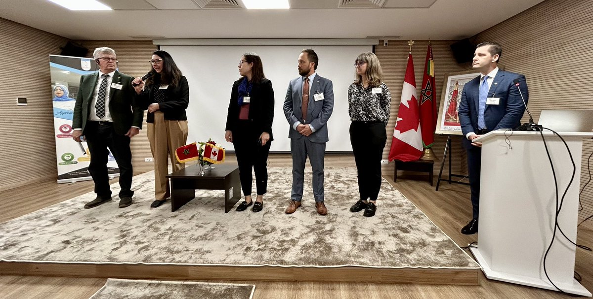 Today was the presentation of 
🇨🇦 2024 durum wheat harvest
organized by #IFIM &amp; #FNM. 
🇲🇦🇨🇦agricultural partnership  continues to flourish! 
👉 DYK that in 2023, durum wheat exports to 🇲🇦 reached a record high of nearly 3.57 B MAD (CAD$ 450 millions)? . #Agriculture #trade
🇲🇦🤝🇨🇦