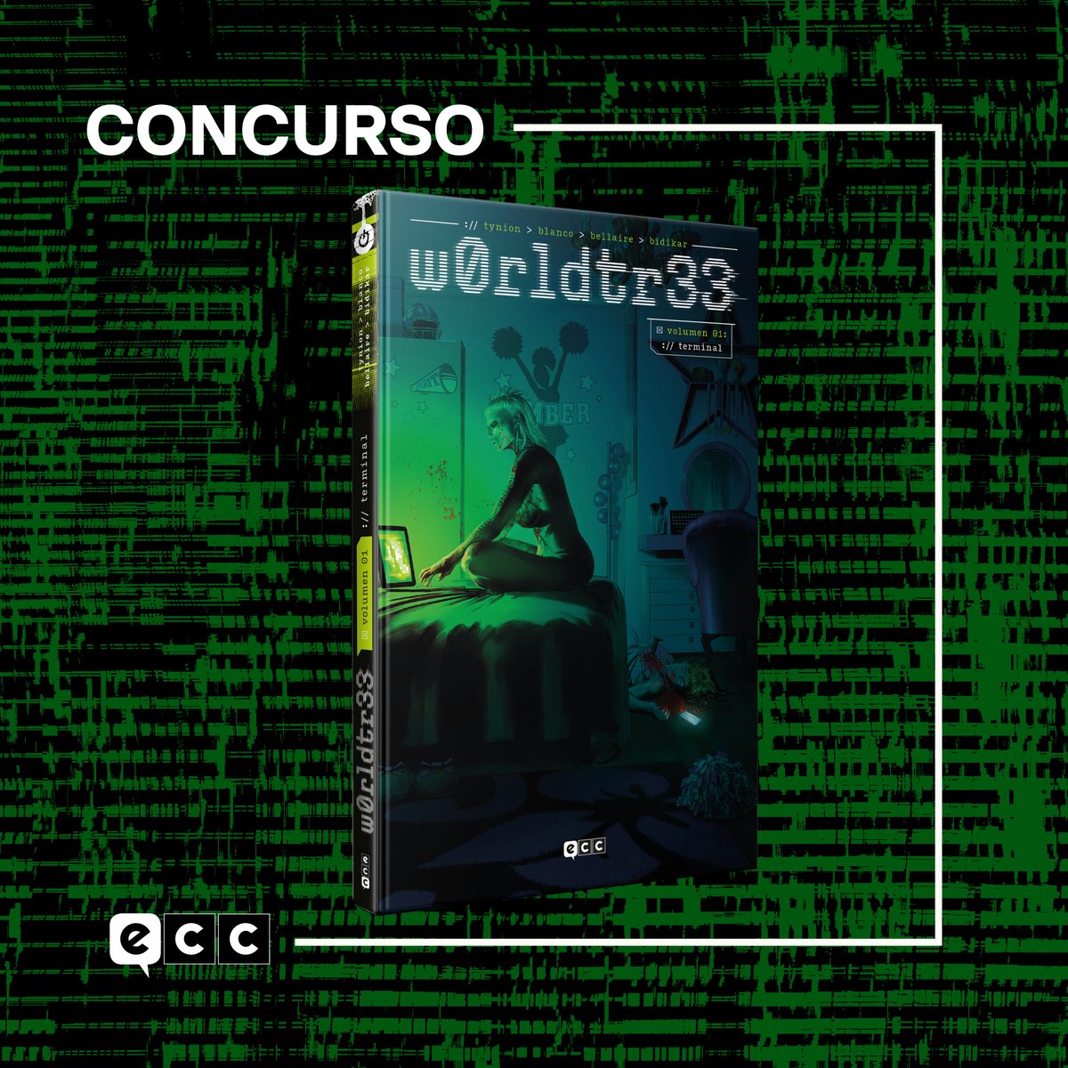eccediciones's tweet photo. ¡CONCURSO – EMPIEZA A LEER W0RLDTR33! 🖥️

La serie de James Tynion IV y Fernando Blanco es uno de los grandes éxitos del 2024. ¡Si todavía no habéis leído este cómic, ahora os damos la oportunidad de conocerlo! Podéis ganar un ejemplar del recopilatorio del primer arco argumental, WORLDTR33 VOL. 1: TERMINAL (EDICIÓN ESPECIAL):

1. Sigue a @eccediciones.
2. Haz repost a este post.
3. Menciona a un amigo/a al que le regalarías este cómic estas Navidades.