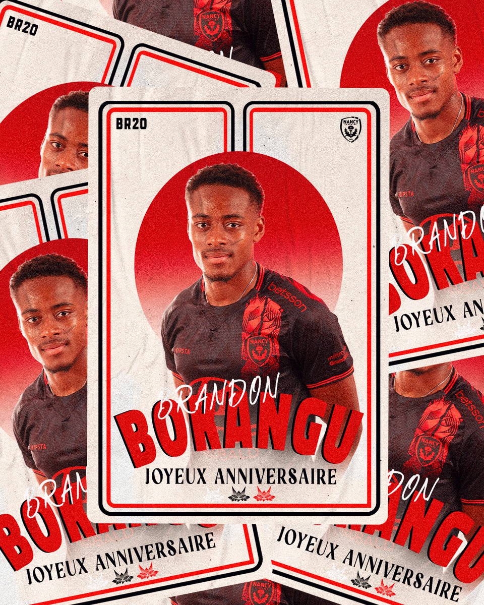 asnlofficiel's tweet photo. 25 bougies pour Brandon Bokangu 🎊
Bon anniversaire 🔴⚪️
#ASNL I #FiersDeNosCouleurs I #ASNLPOURTOUJOURS https://t.co/CDmEK45dRk