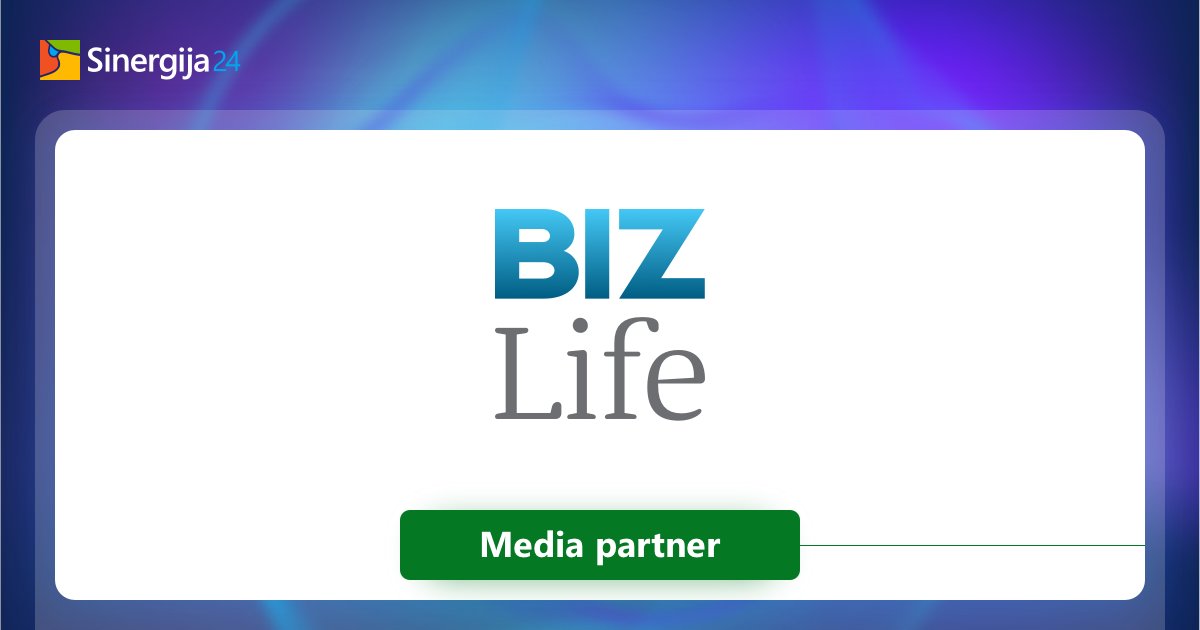 Biznis pejzaž se menja neverovatnom brzinom – a uz našeg medijskog partnera BizLife, uvek ste u toku sa svim novostima sa  #Sinergija24!