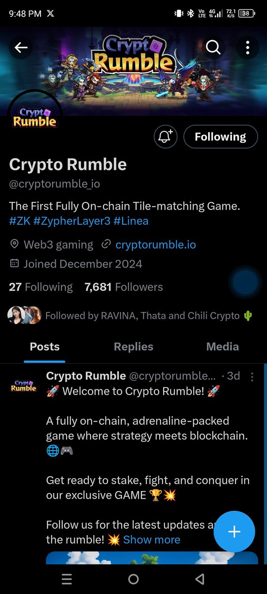 Lordfaker2's tweet photo. @jihanicorn @cryptorumble_io https://t.co/Xpmai4gCxS