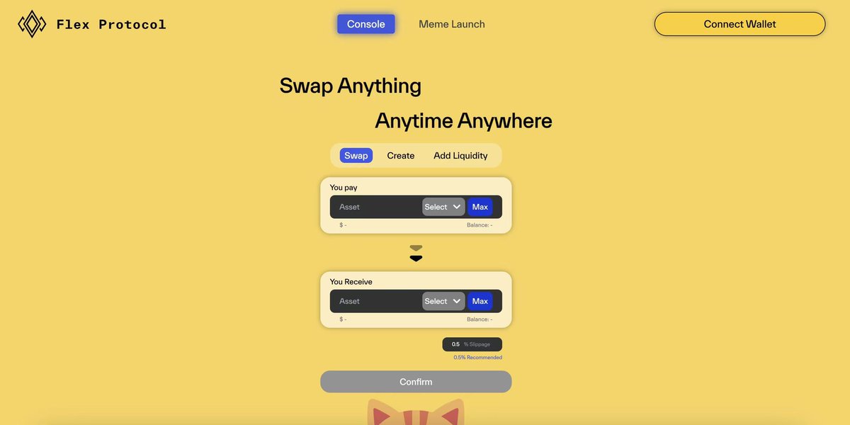 flextechxyz's tweet photo. Gmove  Gm @movementlabsxyz 
🚀Get Ready for FLEX!
💡 Swap Anything, Anywhere, Anytime – effortlessly and securely.
✨ Mark your calendars – FLEX is launching soon in movement.
🔔 Stay tuned for updates and surprises.
#Flex #Movement #MOVE https://t.co/FQPpmaHeK9