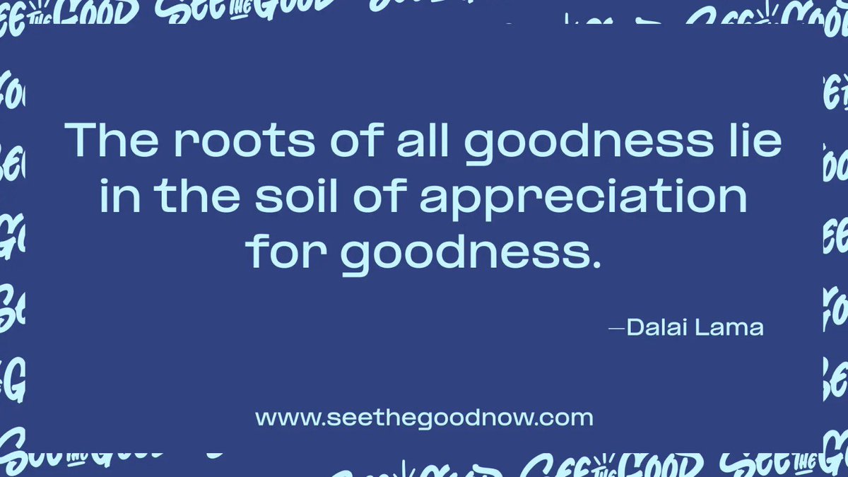 SeetheGoodNow's tweet photo. Appreciating the good around us is the first step in creating a ripple of positivity and change. By recognizing and amplifying the kindness, courage, and unity in the world, we can stand together against hate and inspire hope.

There has never been a more important time to see what unites us. Let’s unite to #SeeTheGoodNow.