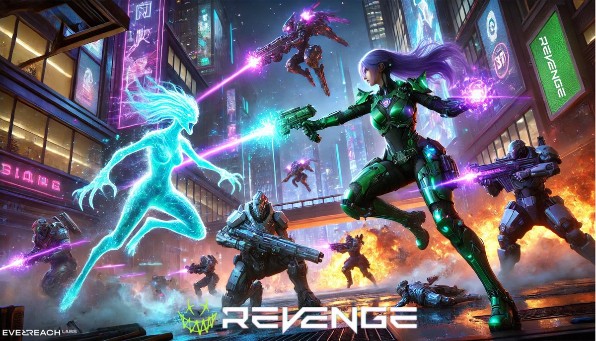 Al1netla's tweet image. Still thinking about REVENGE by @EverreachLabs? Let me give you even more reasons to get excited!

This game is not just about intense action and co-op gameplay, it’s also a story of secrets, motives, and survival. The layers of mystery will keep you hooked.

Don’t forget the…
