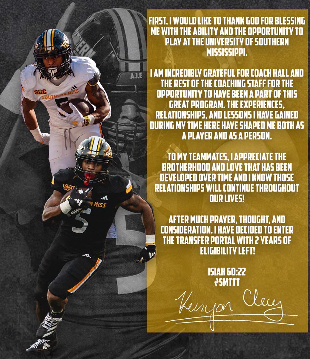 Thank you Southern Miss!🦅🖤