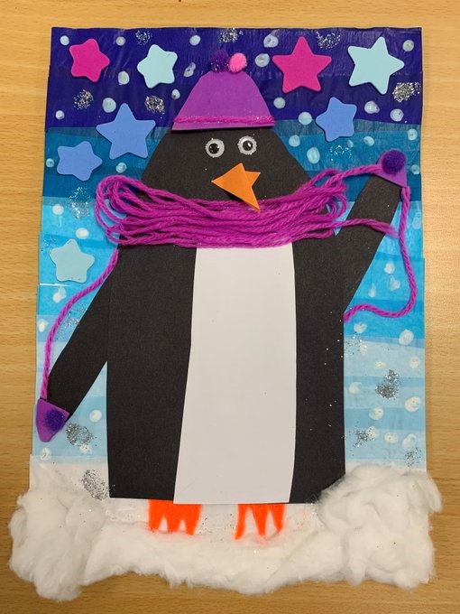Congratulations Gravenhurst Academy: As this year's overall winner is Florence  - a Year 1️⃣ pupil!
<a href="/GravenhurstAcad/">Gravenhurst Academy</a>
Judges absolutely loved her colourful penguin - which will now feature on our official trust Christmas card this year!  #BestFamily