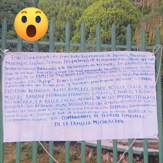 _MorelosEnLinea's tweet photo. #Tetecala || DEJAN N4RCO M3NS4J3 ESTA MAÑANA EN EL CBTIS 232 DE TETECALA  , DIAS ATRAS TAMBIEN EN PUNTOS COMO ALPUYECA , MAZATEPEC Y COATLAN DEL RIO HAN DEJADO EL MISMO MENSAJE. https://t.co/vfo5N6pR7u