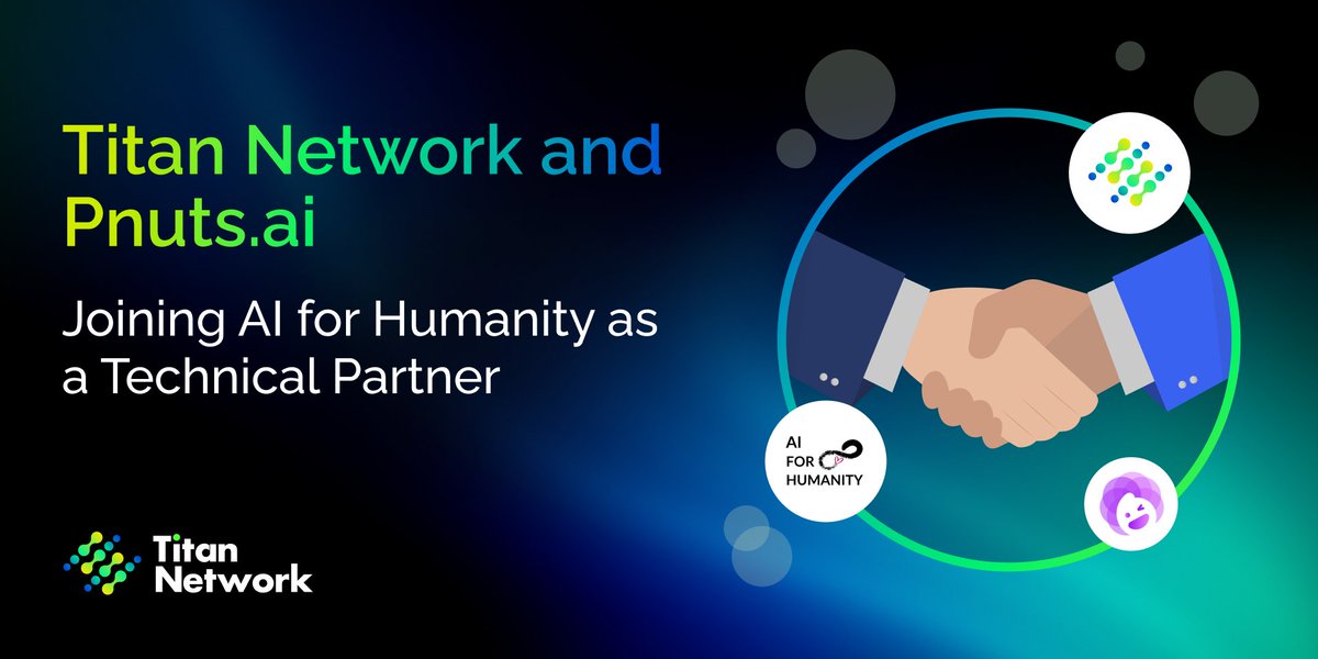 Titannet_dao's tweet image. 🟢 The AI For Humanity Forum 2024

Titan Network’s core team will be participating in the AI For Humanity Forum 2024 on December 12, 2024!

Together, Pnuts.ai and Titan are working toward human-centric AI applications, combining AI + Web3/RWA + DeHIN + DePIN.

As…