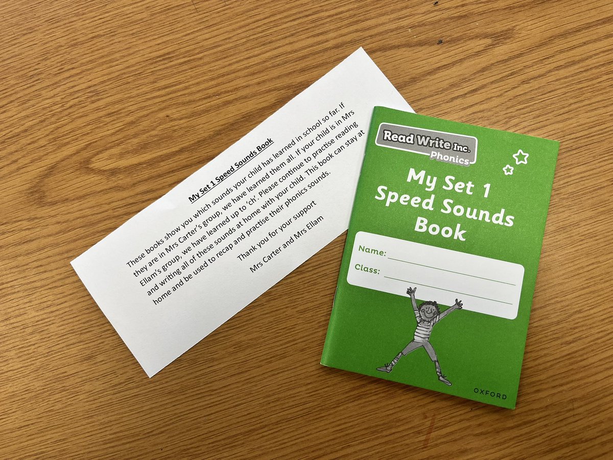 stmarysstage's tweet photo. Today your children will be coming home with one of these! Great for you to see which sounds we have been learning in school, fabulous for them to show off their phonics knowledge and brilliant for helping to recap and practice π #funphonics #earlyyearsisbrill https://t.co/TDB9DBASlz