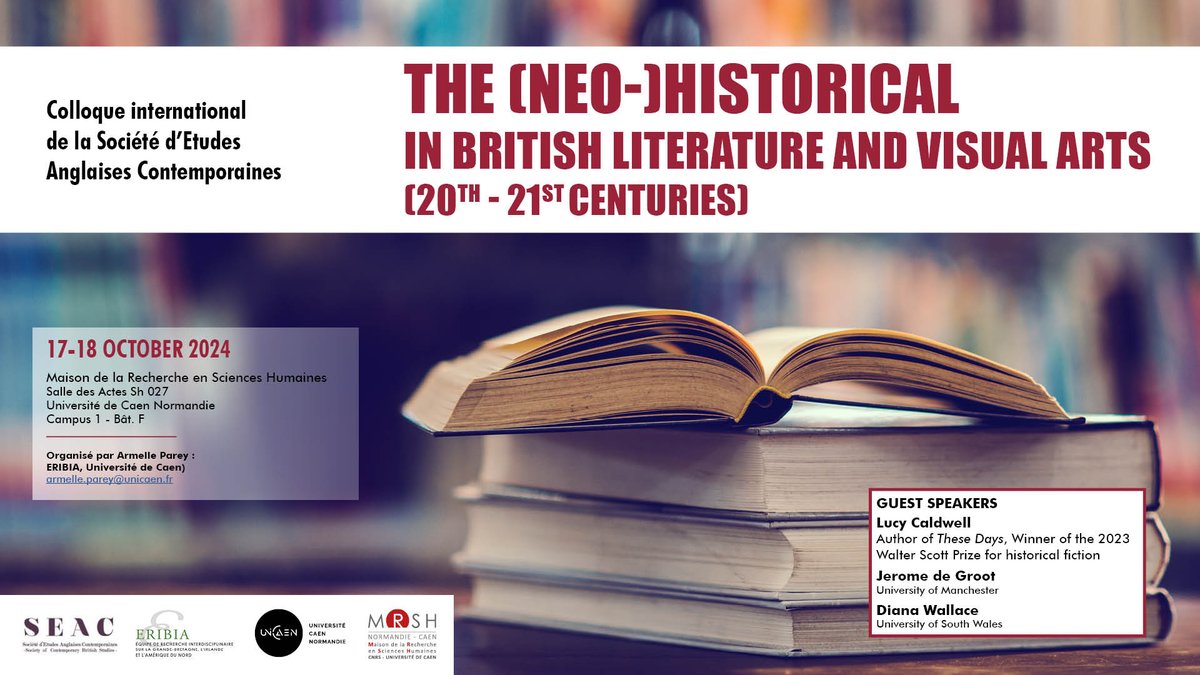 #CarnetDeLaMRSH | Retour sur le colloque annuel de la Société des Etudes Anglaises Contemporaines (SEAC), à revivre en vidéo mrsh.hypotheses.org/9704