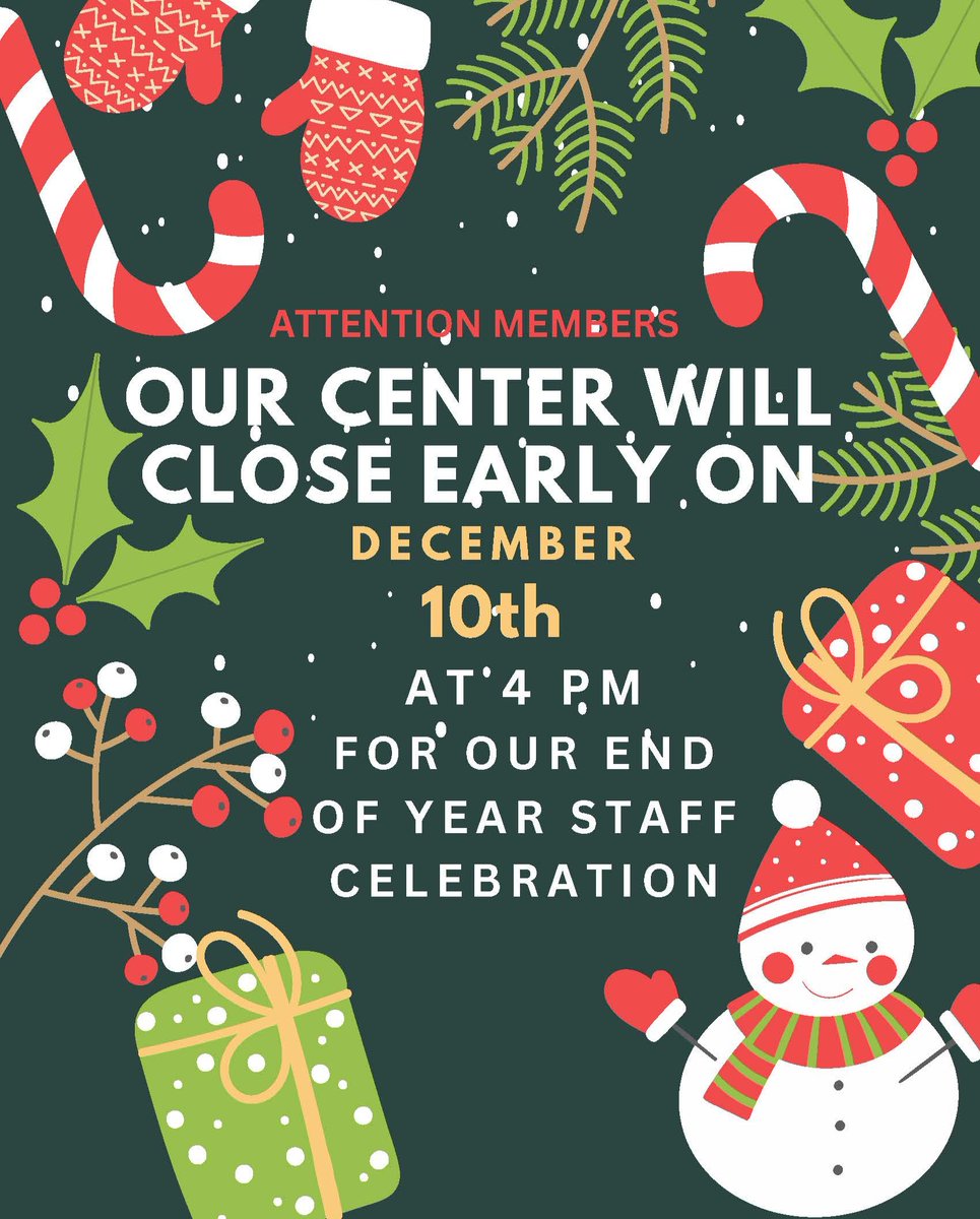 Our UP Orlando Center and Member Share Grocery Program will CLOSE at 4PM on Tuesday, December 10th for our employee end of year celebration.  We will reopen Wednesday, December 11th, normal business hours.  

Thank you for your understanding.