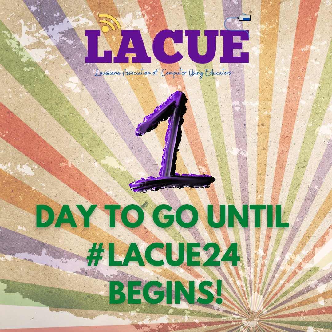 lacueorg's tweet photo. #LACUE24 is almost here! https://t.co/9SPlMQioMq