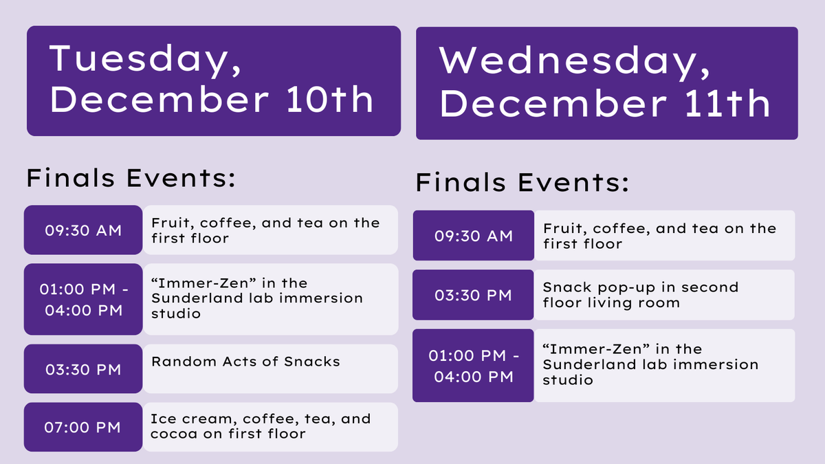 kstatelibraries's tweet photo. Happy Finals Week! The Libraries are ready to help you with any of your studying needs! Finish strong, 'Cats!๐
#kstatelibraries https://t.co/ejPaEi1CWn