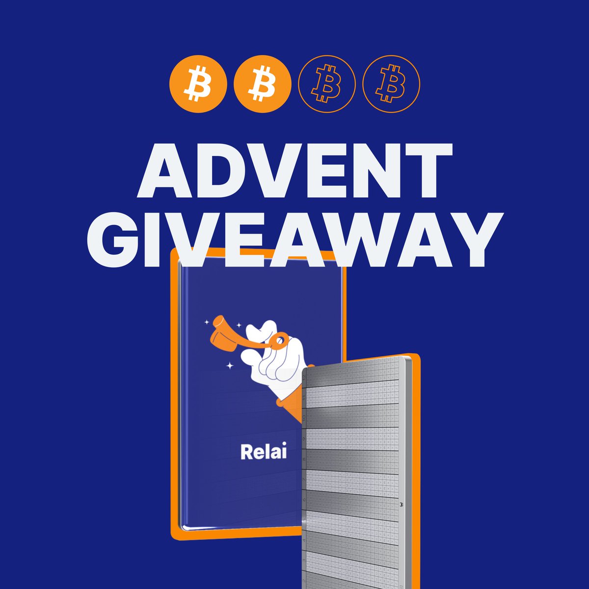relai_app's tweet photo. 🎁CHRISTMAS GIVEAWAY!🎁

For the 2/4 advent, we're giving away 2 Relai titanium seed backups from our partner @CRYPTO_TAG to 2  winners🔐

To enter the giveaway:

🔁Retweet this post
🎅Tell us to who you will gift it to

The winners will be chosen randomly tomorrow

Good luck!🍀 https://t.co/v8UWNTauJu