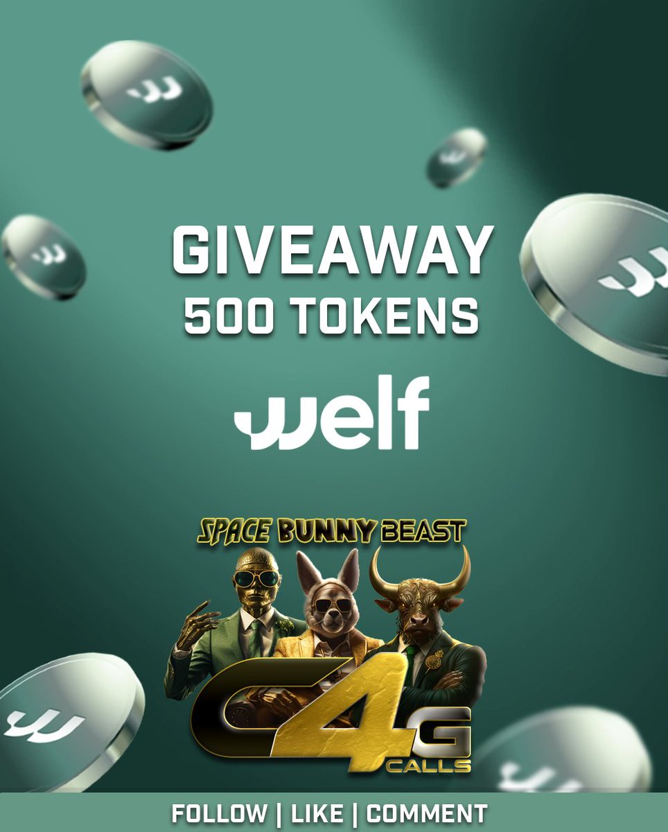 I told you before about WELF Finance - The Future of Digital Private Banking, my Fellow Crypto Bunnies! 

📣 And they've exciting news, and want it to celebrate with you! The LAUNCH of $WELF is on 19th December 2024! 🔥🚀

NOW you can WIN some $WELF, by doing some easy tasks!