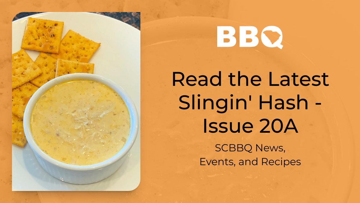 DestinationBBQ's tweet photo. Slingin' Hash: Rembrances, Requests, and Reports - https://t.co/Izbuo0J33k https://t.co/E4r98Owisq