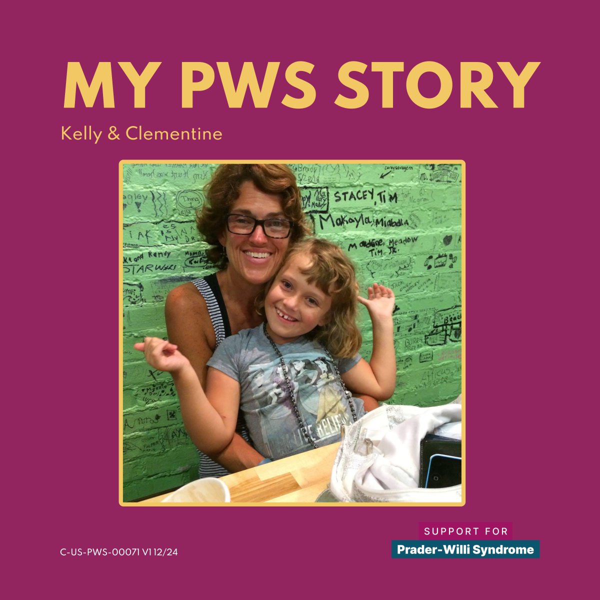 SolenoTx's tweet photo. Life with Prader-Willi syndrome is a journey of resilience and strength.
Kelly and Clementine’s story offers a heartfelt glimpse into the realities of PWS.
Read their story: https://t.co/OFfzL2KRV5
#PWS #PWSAwareness #Support4PWS https://t.co/bmvgOCYtxa
