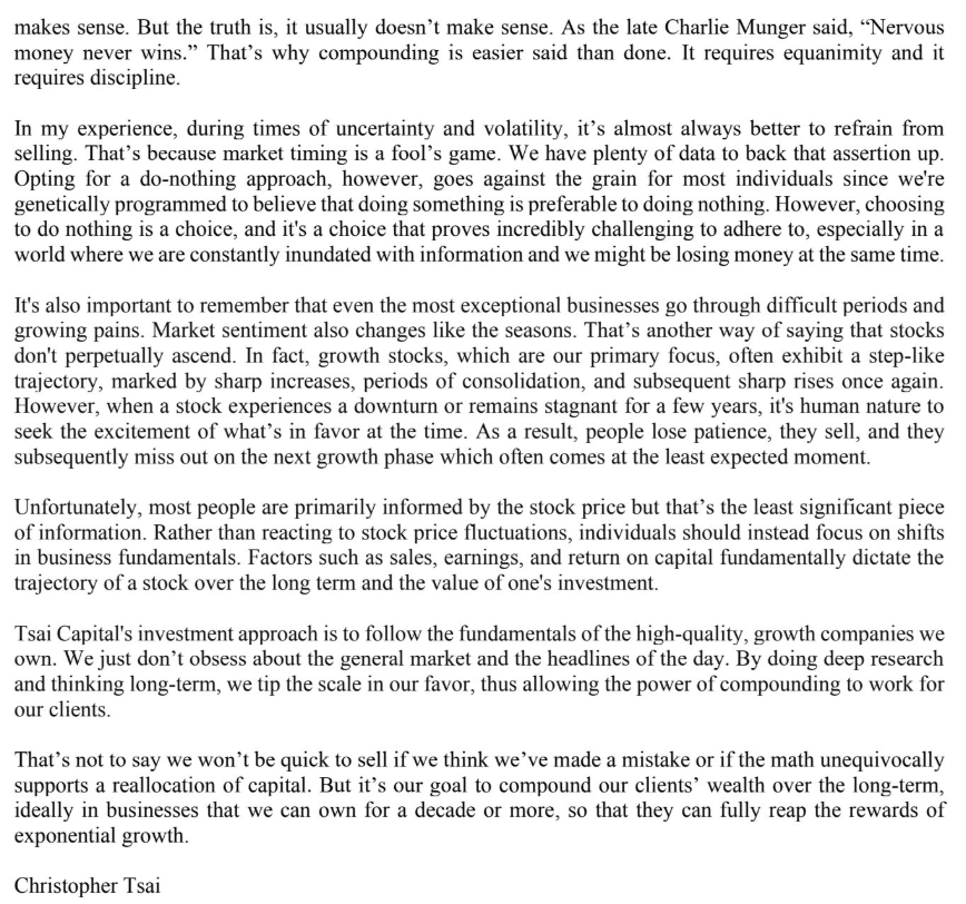 ¿Cuál es la clave para que tu patrimonio no pare de crecer?

No dejes de invertir...

Interesante reflexión de <a href="/tsaicapital/">Christopher Tsai</a>