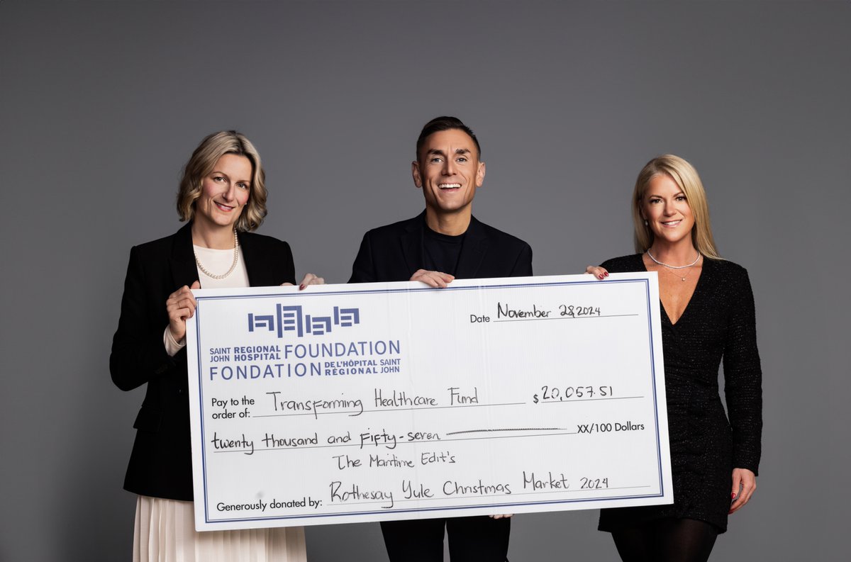 Thanks to your incredible support $20,057.51 was raised at the 2024 #RothesayYule to support nurses and nursing students! These funds provide vital education and professional development opportunities, empowering them to grow as future healthcare leaders. Thank you.