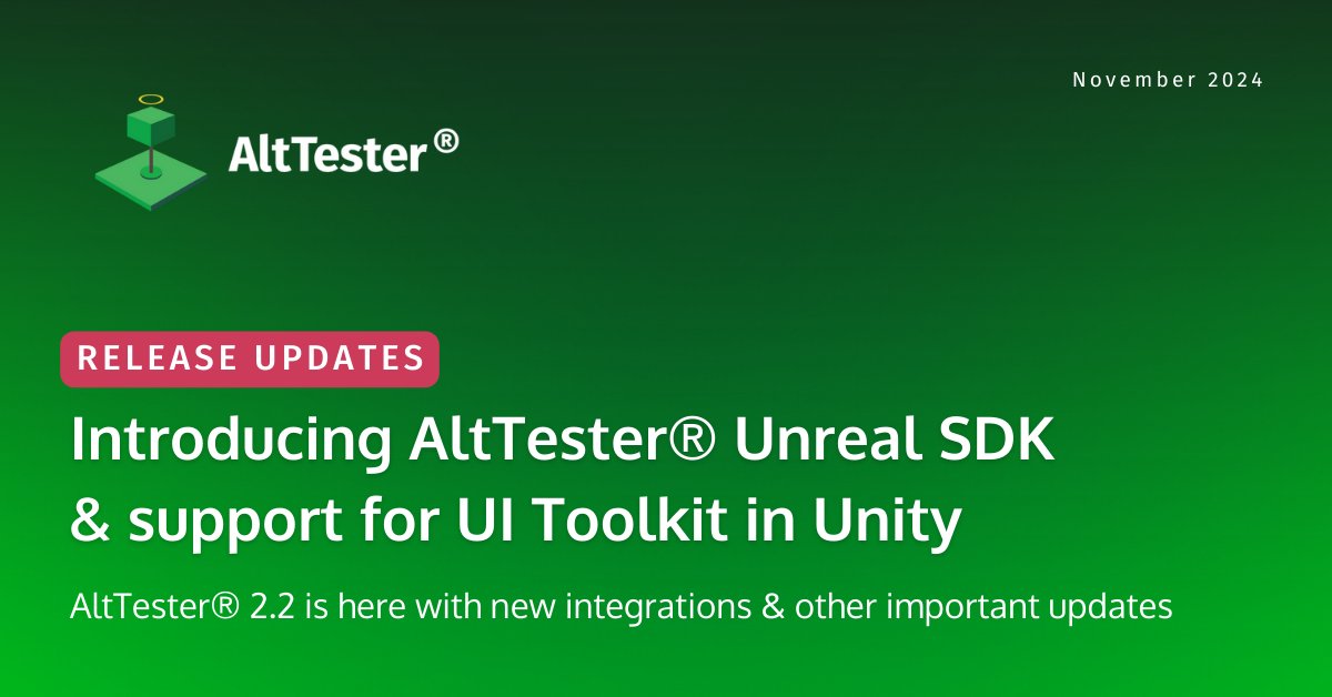 AltTester® tweet media