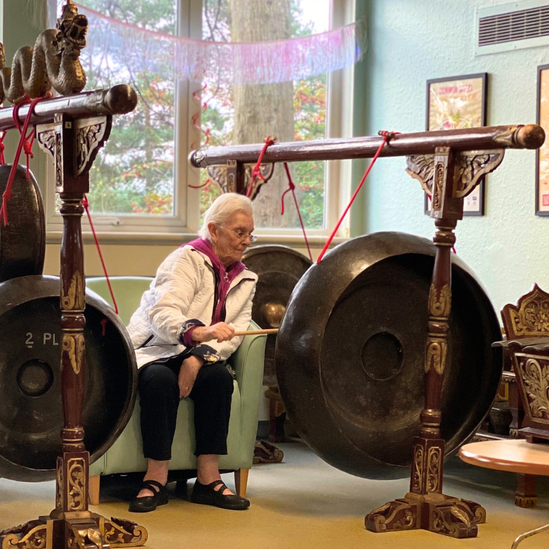 Good Vibrations (@sgvibrations) on Twitter photo A great gamelan session last week in Glasgow! Thank you <a href="/kingsacrecare/">Kingsacre Luxury Suites</a> for your participation, a great variety of instruments and a seriously cool leather jacket on display! 📷
Also a big thank you to <a href="/MfACharity/">Music for All UK</a>, <a href="/NASPTweets/">The National Academy for Social Prescribing</a> and <a href="/MusicforDemUK/">MusicforDementia</a> for funding these workshops! A great gamelan session last week in Glasgow! Thank you <a href="/kingsacrecare/">Kingsacre Luxury Suites</a> for your participation, a great variety of instruments and a seriously cool leather jacket on display! 📷
Also a big thank you to <a href="/MfACharity/">Music for All UK</a>, <a href="/NASPTweets/">The National Academy for Social Prescribing</a> and <a href="/MusicforDemUK/">MusicforDementia</a> for funding these workshops!