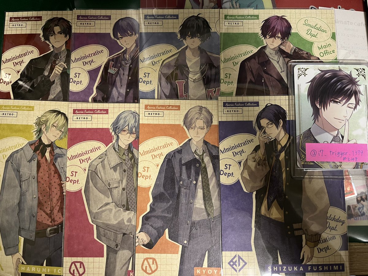 i7_trigger_1379's tweet photo. ブレイクマイケース ブレマイ AGF2024
RETRO ポストカード ポスカ

譲）皇坂.宇京.環野.壱川.在間.祠堂.節見.恩田

求）樋宮.新開.新名.神家(各1)麻波2

纏めてお取引可能な方優先
検索からもお気軽にお声掛けください
よろしくお願いいたします https://t.co/KsqKq0Gzfw