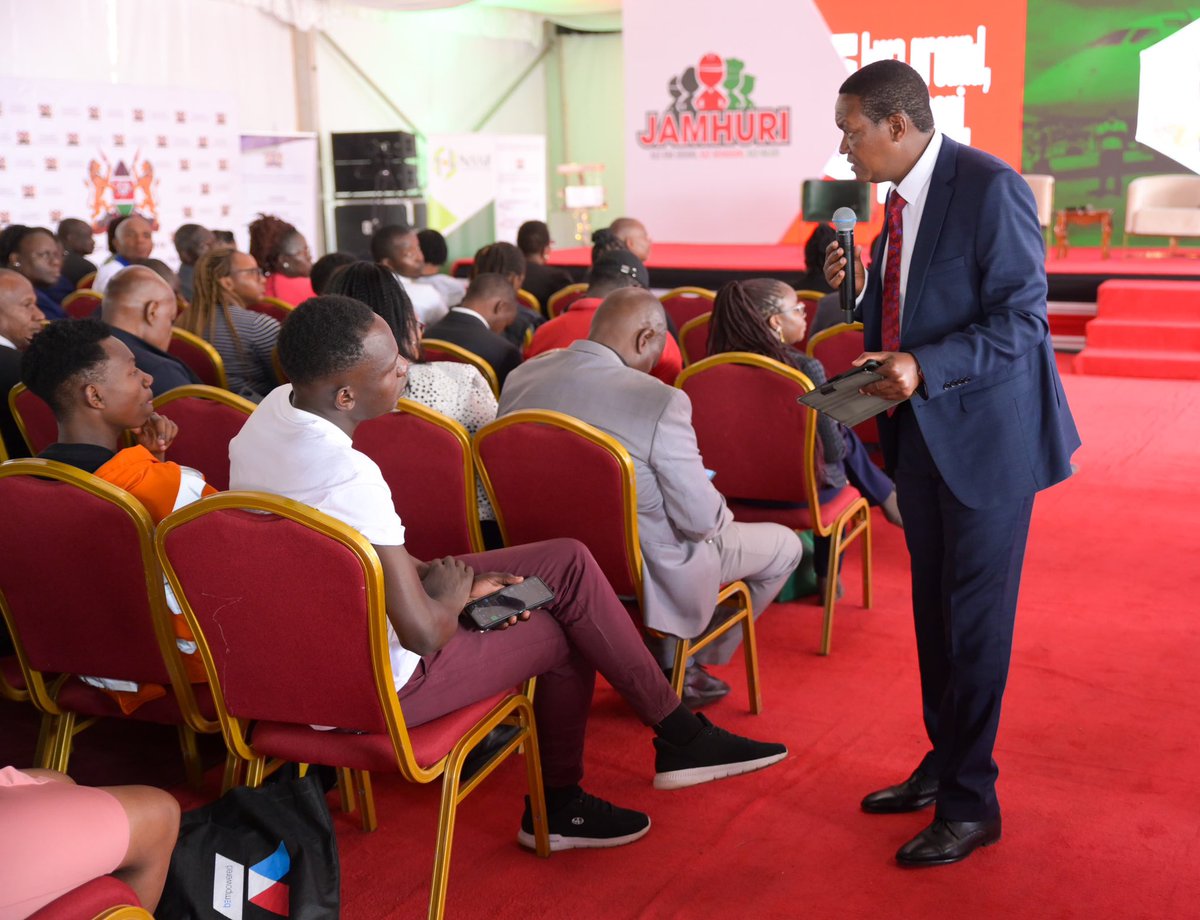 DrAlfredMutua's tweet photo. 𝐒𝐓𝐑𝐀𝐓𝐄𝐆𝐈𝐂 𝐏𝐀𝐑𝐓𝐍𝐄𝐑𝐒𝐇𝐈𝐏𝐒 𝐅𝐎𝐑 𝐋𝐀𝐁𝐎𝐔𝐑 𝐌𝐎𝐁𝐈𝐋𝐈𝐓𝐘 𝐀𝐍𝐃 𝐅𝐀𝐈𝐑 𝐑𝐄𝐂𝐑𝐔𝐈𝐓𝐌𝐄𝐍𝐓

Today, I had the privilege of addressing participants at the Jamhuri National Jobs Fair at KICC, focusing on the critical theme of 𝙎𝙩𝙧𝙖𝙩𝙚𝙜𝙞𝙘 𝙋𝙖𝙧𝙩𝙣𝙚𝙧𝙨𝙝𝙞𝙥𝙨 𝙛𝙤𝙧 𝙇𝙖𝙗𝙤𝙪𝙧 𝙈𝙤𝙗𝙞𝙡𝙞𝙩𝙮 𝙖𝙣𝙙 𝙁𝙖𝙞𝙧 𝙍𝙚𝙘𝙧𝙪𝙞𝙩𝙢𝙚𝙣𝙩 𝙤𝙛 𝙈𝙞𝙜𝙧𝙖𝙣𝙩 𝙒𝙤𝙧𝙠𝙚𝙧𝙨.

The Government of Kenya under the stewardship of H.E. President @WilliamsRuto is committed to creating opportunities for all Kenyans, both at home and abroad. Labour migration is not about forcing anyone to leave—it is about empowering those who choose to explore opportunities overseas. If you make the decision to work abroad, we are here to support you every step of the way.