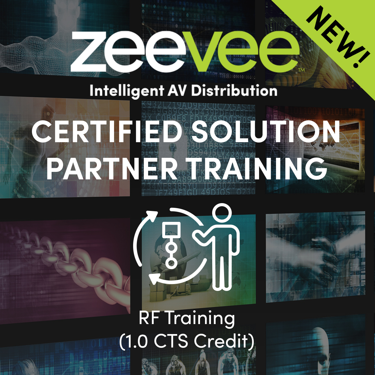 This Thursday’s Certified Solution Partner Training session will offer you a brief overview of RF modulation, including best practices for planning and scoping an RF distribution system. You'll also be awarded one CTS credit for attending! ow.ly/3HXb50UnrNa