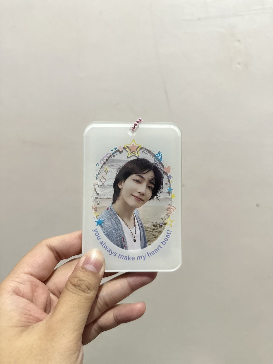 cheonsayjh04's tweet photo. 💌: @218lovecloud 

as someone who loves 1 to 13 so much, thank u for the poca holder 💖 so pretty like my Hannieeee 🥰 (matagal na to dumating pero ngayon ko lang na open 🥲) 

#TYlovecloud https://t.co/Ug7ACFIrUk