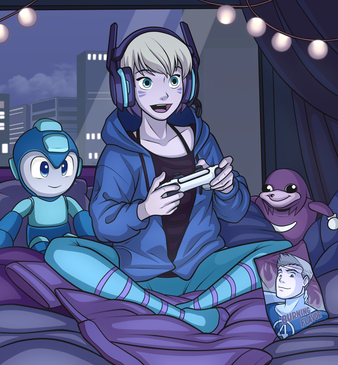 KimKai_Drawings's tweet photo. Gwenpool playing video games! It's the opportunity to live adventures and be part of wonderful worlds! That's why I love video games 🎮

#gwenpool #gurihiru #Fortnite #megaman #SonicMovie3 #Overwatch2 https://t.co/eSrDNy1SbK