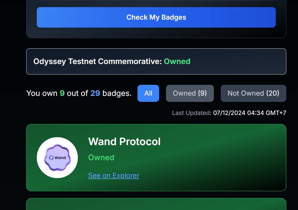Glendor88862351's tweet photo. .@StoryProtocol odyssey badge
#story #testent https://t.co/n1fEfGq7xc