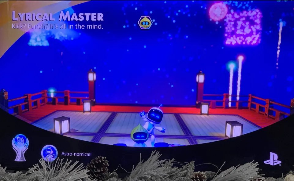Got the Platinum for Astro Bot!
Appropriately, with PlayStations' 30th, this was my 30th Platinum ever.
