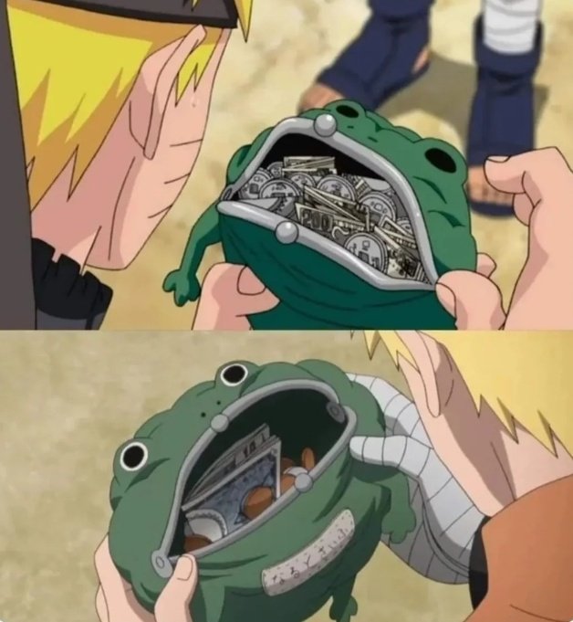 bolt_asi's tweet photo. How the hell did Naruto get more BROKE as a HOKAGE 💀 https://t.co/Azlk8gSQJS