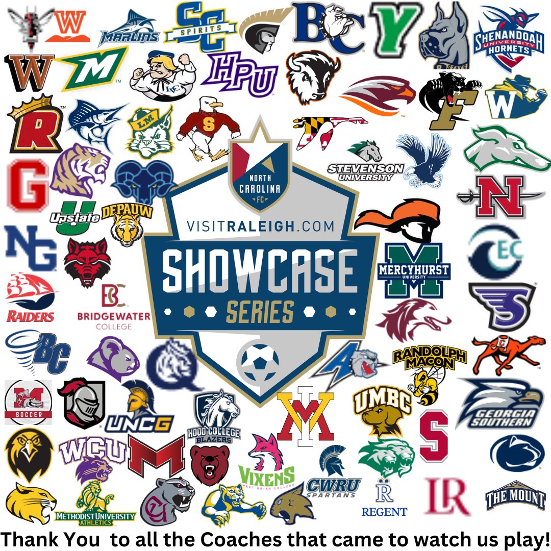 2008 NCFC ECNL Girls (@08g_ncfc_ecnl) on Twitter photo Thank you to all the coaches who came to watch us play <a href="/NCFC_Youth/">NCFC Youth</a> <a href="/visitRaleigh/">visitRaleigh</a> College Showcase! If you missed us in Raleigh, come watch us play <a href="/ECNLgirls/">ECNL Girls</a> Florida! We hope to see you in January on our sidelines!
<a href="/ImYouthSoccer/">ECNL/GA/Recruiting/College Soccer</a> <a href="/ImCollegeSoccer/">College Soccer Truth ™</a> Thank you to all the coaches who came to watch us play <a href="/NCFC_Youth/">NCFC Youth</a> <a href="/visitRaleigh/">visitRaleigh</a> College Showcase! If you missed us in Raleigh, come watch us play <a href="/ECNLgirls/">ECNL Girls</a> Florida! We hope to see you in January on our sidelines!
<a href="/ImYouthSoccer/">ECNL/GA/Recruiting/College Soccer</a> <a href="/ImCollegeSoccer/">College Soccer Truth ™</a>