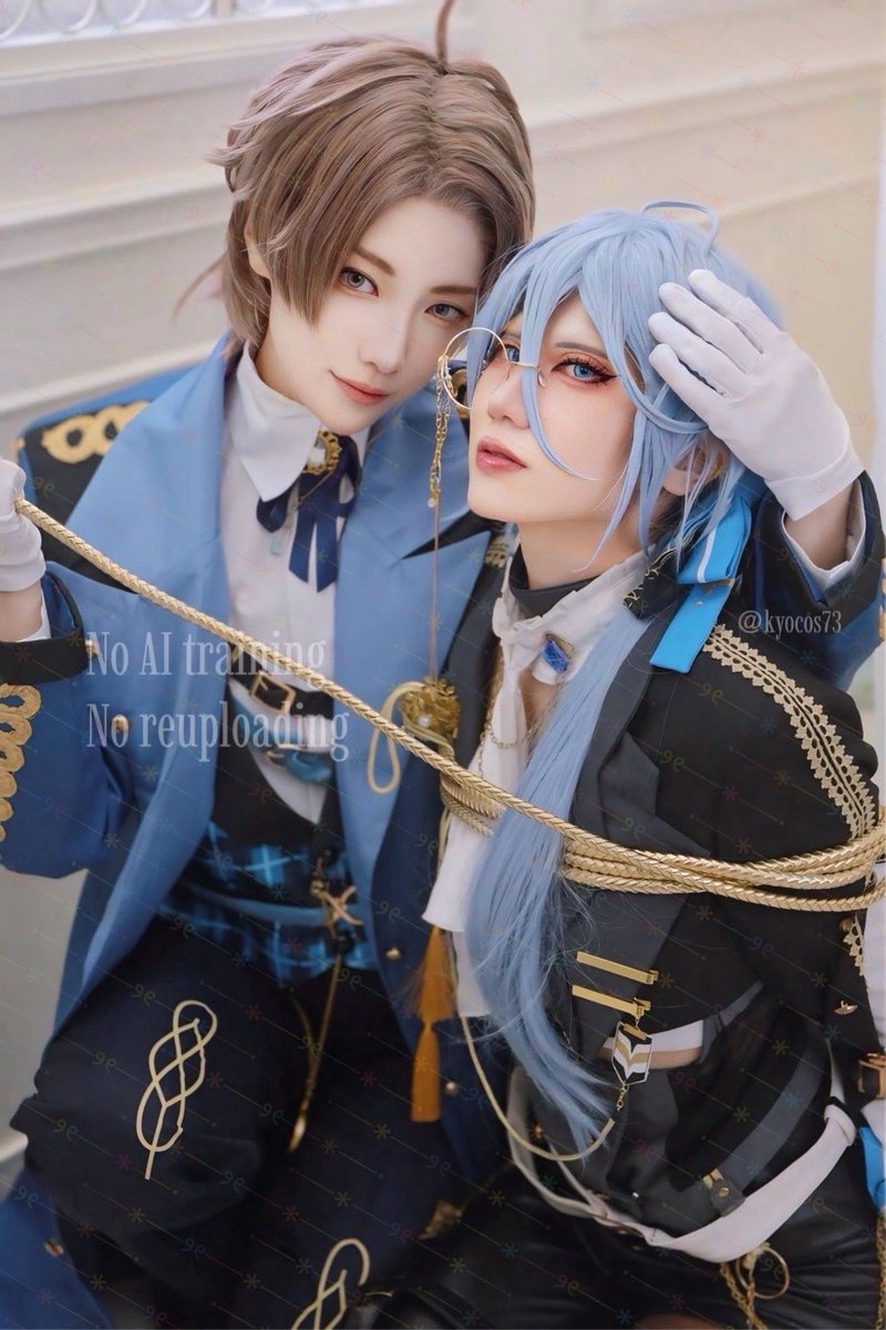 #edmonday  🤎💙
punishment night♡

エイト<a href="/xxkysn__/">サナ🦀</a> 
Photo📸aimicos73
#伊艾　#エイエド