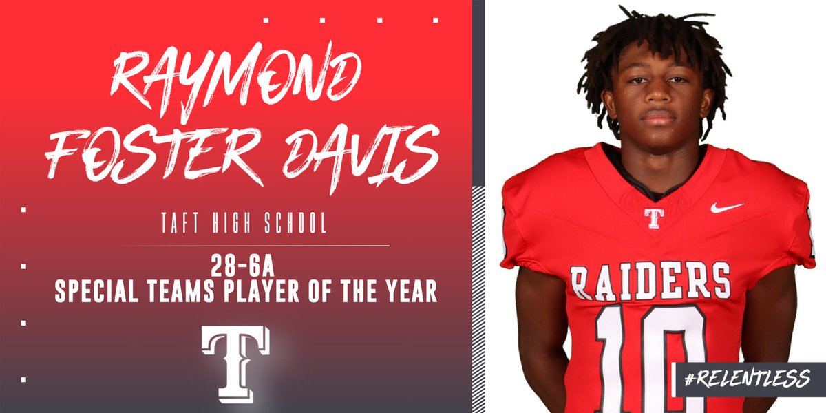 2 Big Time Honors for these 2 Raiders!! Congrats!!! #raiderpride