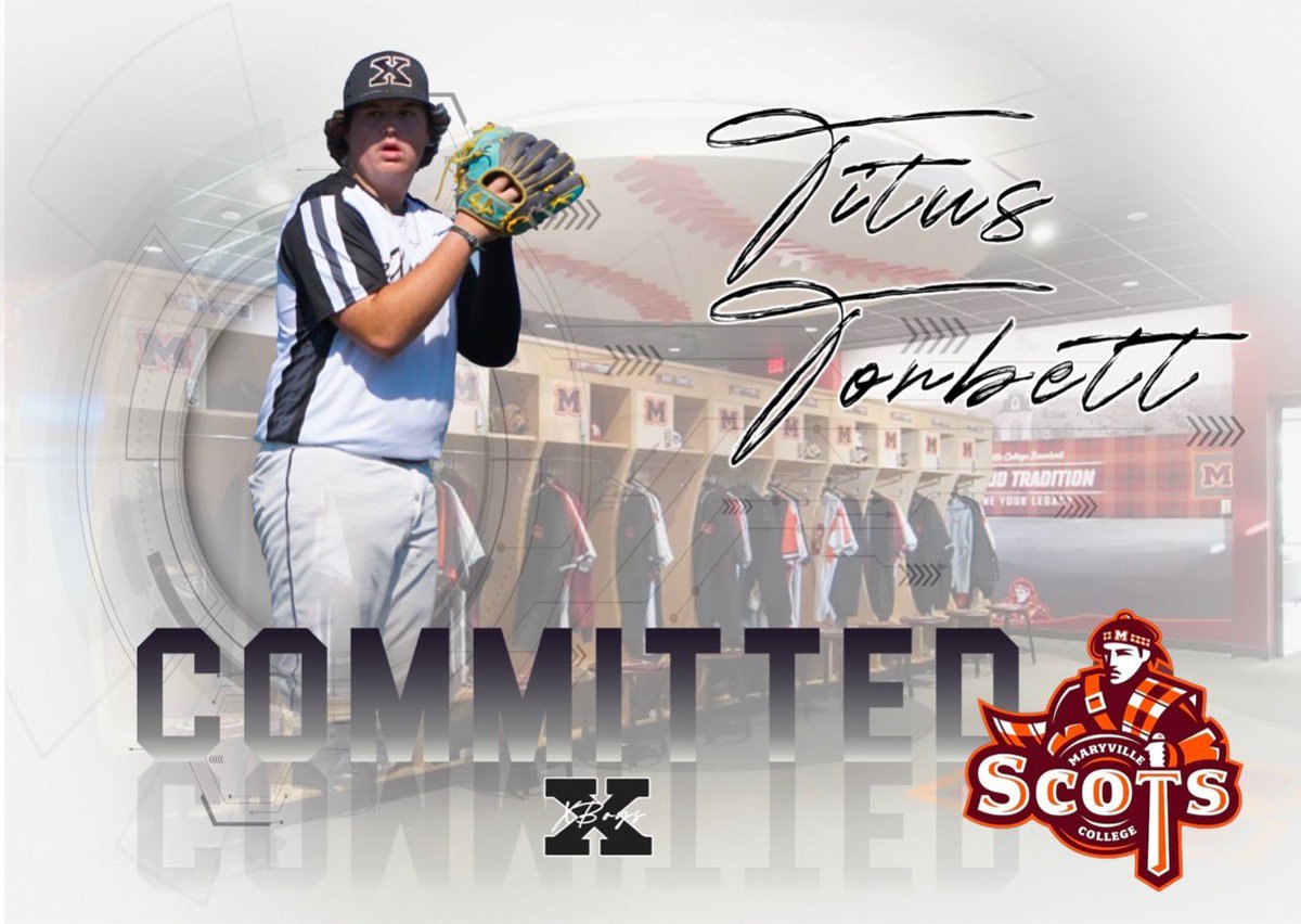 Congrats to ANOTHER eXposure player off the board! 2025 LHP Titus Torbett has officially committed to Maryville College! Elite pitchability LHP/1B who has a huge future with the Scots! Congrats to Titus and his family!! #✖️boy