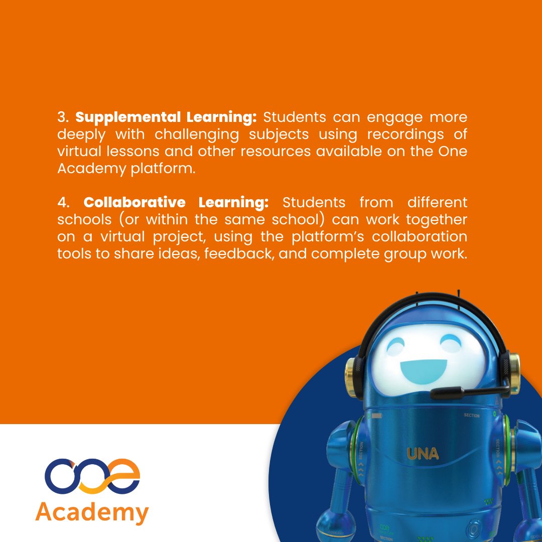 MyOneAcademy's tweet photo. One Academy's National Virtual School (NVS) benefits schools, teachers, and students. Here are four important use cases.

#onlinelearning #virtualschool #studentlearning https://t.co/vc36lYVk8T