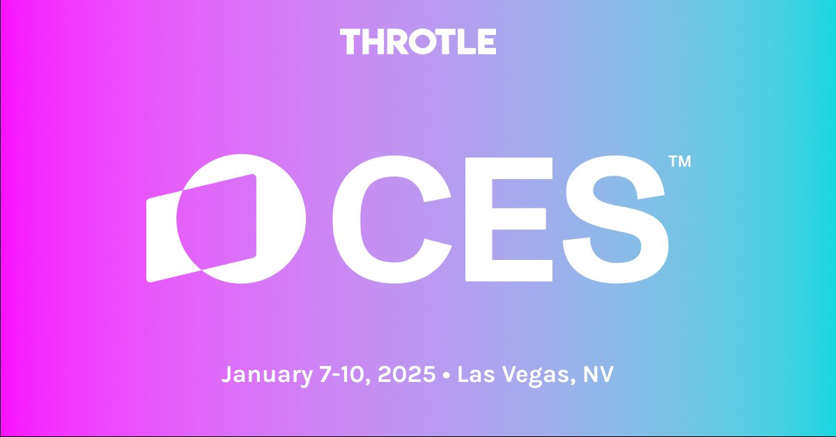 throtle_io's tweet photo. Throtle is heading to Las Vegas for CES 2025!

Looking to maximize the impact of your healthcare digital strategy? Secure a meeting with our team at the show → https://t.co/0y2JijBhTD https://t.co/JYxYV5uDQS