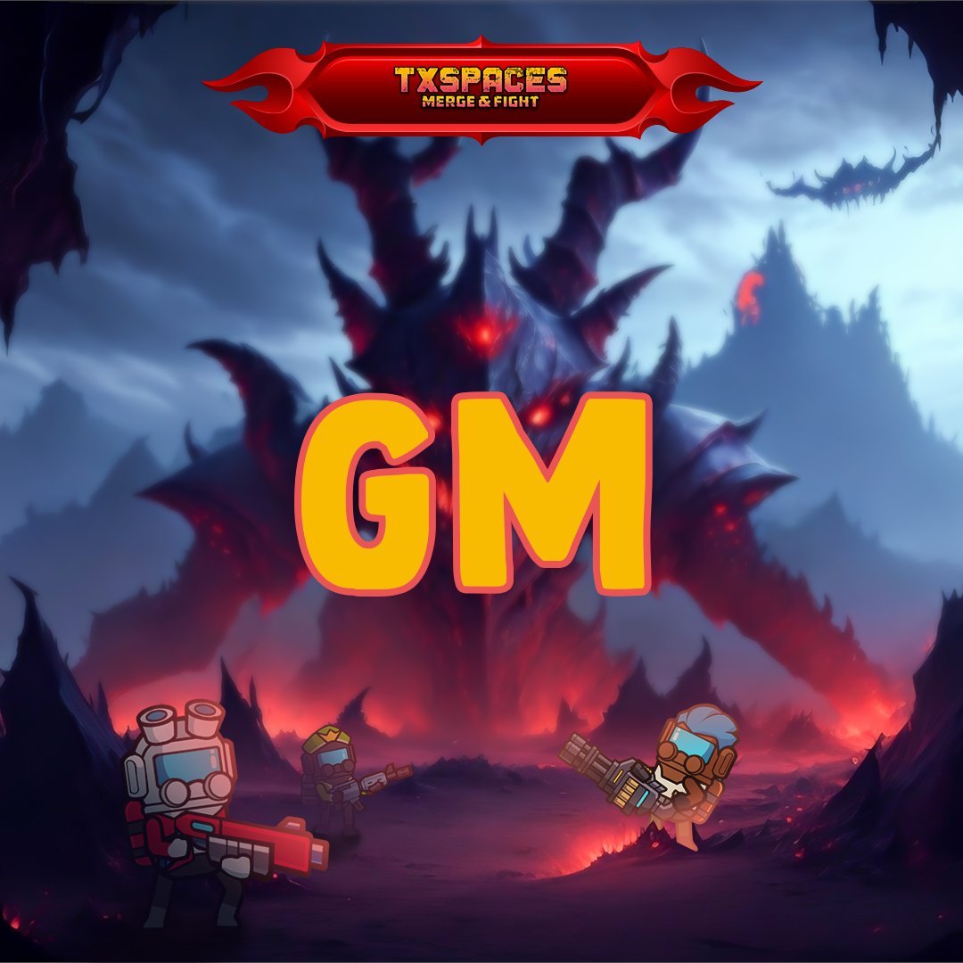 gm <a href="/TxSpacesHQ/">TxSpaces HQ 🚀 ETHDENVER</a> fam! ⚔️