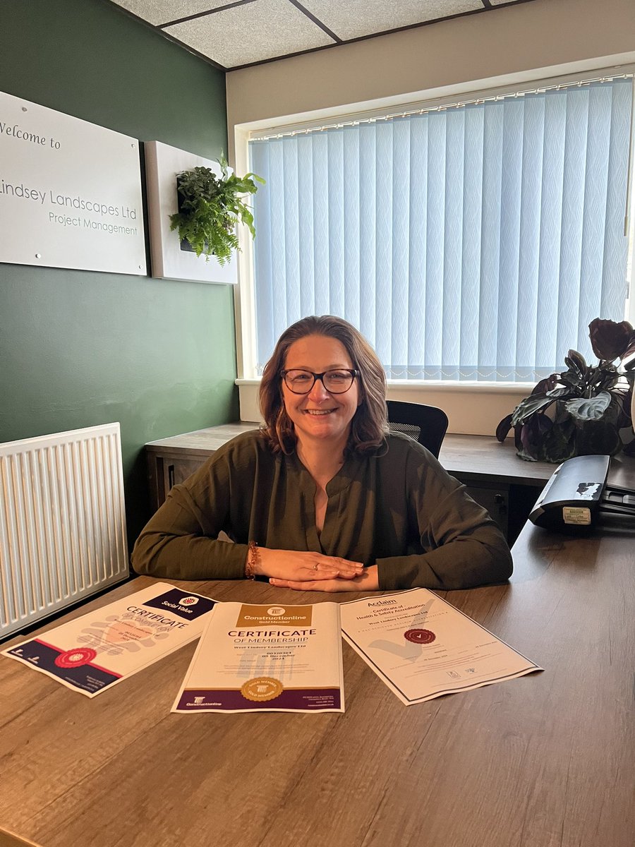 wllandscapes's tweet photo. Huge thank you to our Operations Manager Kellie for all her hard work in achieving Gold Membership of Constructionline, Acclaim Certificate of Health &amp; Safety Accreditation, and Social Value Certification. 🌿

#constructionline
#acclaimaccreditation
#socialvalue
#celebrategoals https://t.co/3q9bqNZb5M