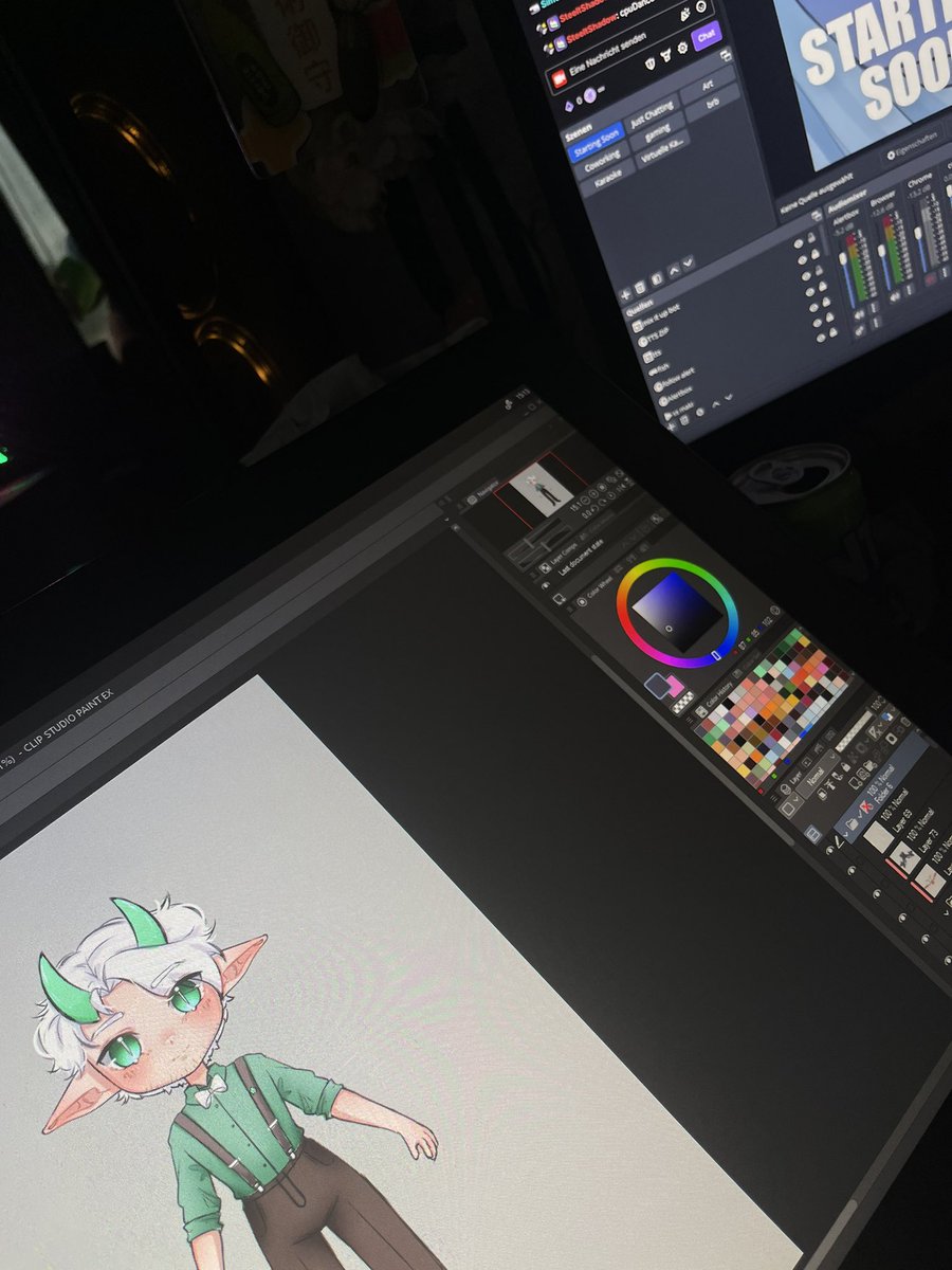 Rein in die Olga, wir sind wieder Live und arbeiten ein bissi an meinem Child 🫡💕