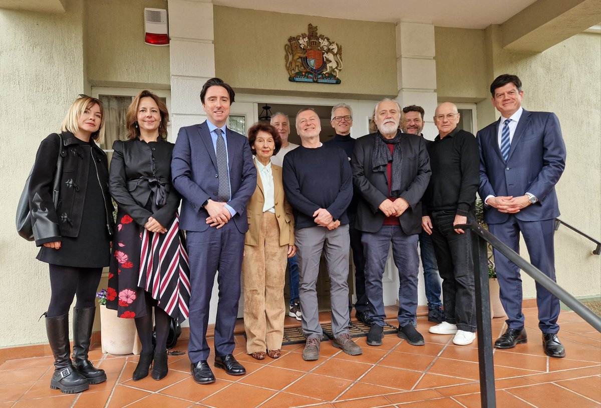 MatthewLawsonUK (@matthewlawsonuk) on Twitter photo Honoured to celebrate the 30th anniversary of Milcho Manchevski's iconic movie "Before the Rain" with President <a href="/gogamkd/">Гордана Сиљановска Давкова (Gordana Siljanovska)</a>, British Council @mkbritish, Rade Sherbedzija and the talented crew from the UK that worked on the movie. A masterpiece that continues to inspire and bridge Honoured to celebrate the 30th anniversary of Milcho Manchevski's iconic movie "Before the Rain" with President <a href="/gogamkd/">Гордана Сиљановска Давкова (Gordana Siljanovska)</a>, British Council @mkbritish, Rade Sherbedzija and the talented crew from the UK that worked on the movie. A masterpiece that continues to inspire and bridge