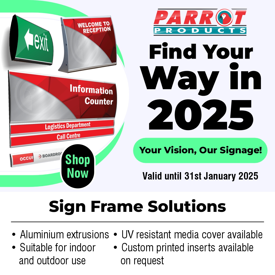 ParrotProducts's tweet image. The perfect frame for every occasion - Ideal for both indoor and outdoor use.

👉Order now and receive FREE graphics design and printing - valid until 31/01/2025

​🛒parrot.co.za/promotions/sig… 

#Signframes #wallsigns #doublesidedsigns #parrotproducts

🛒parrot.co.za/shop/product-f…