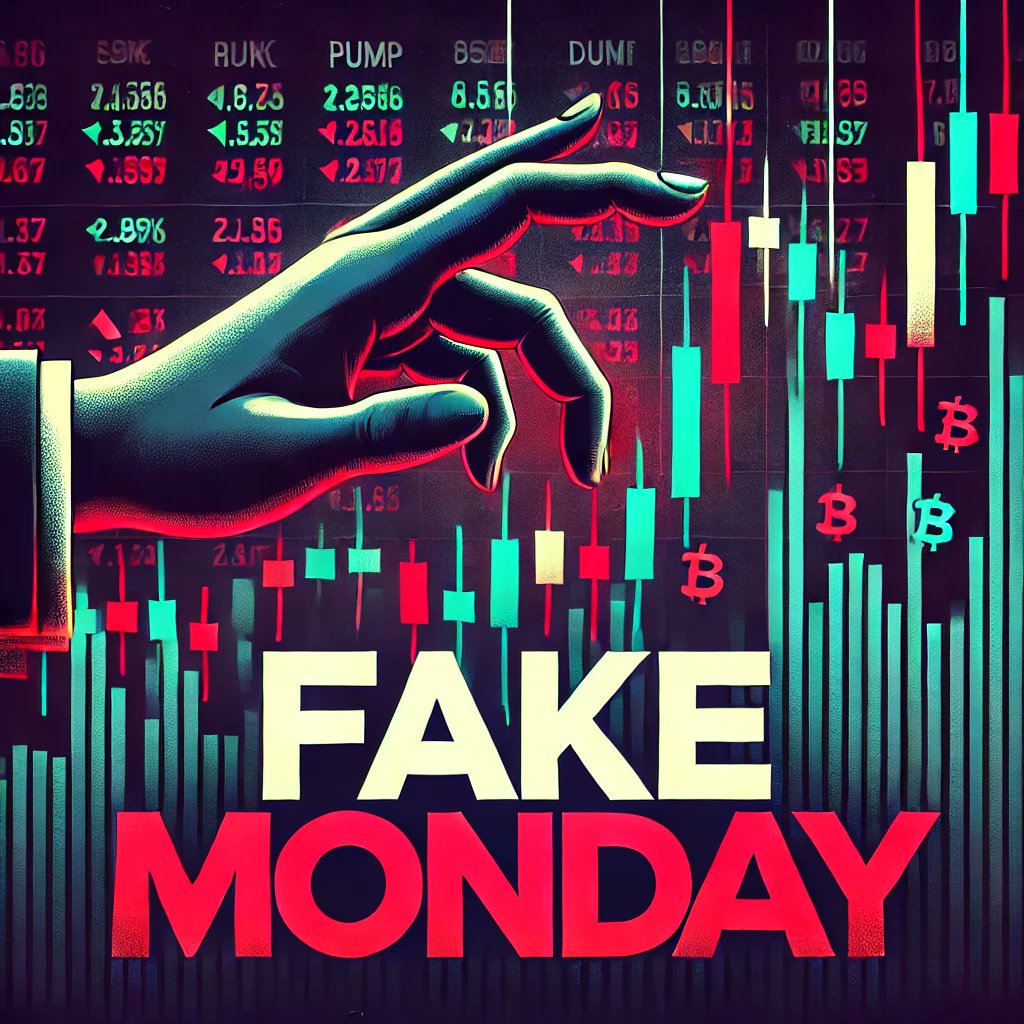 KevinFireInvest's tweet photo. 🔍 #FakeMonday : Manipulation ou Opportunité ?
Tu as déjà remarqué ces mouvements étranges le lundi matin en crypto ou en bourse ? Les #MarketMakers adorent secouer le marché pour piéger les traders.
👉 C'est quoi le Fake Monday ?
Le lundi, après un week-end souvent calme, les Market Makers exploitent la faible liquidité pour créer de faux mouvements :
Faux pump ou dump : Le prix monte ou descend rapidement, incitant les traders à entrer... avant un retournement brutal.
Objectif ? Chasser les stops et maximiser leurs profits.
💡 Comment éviter les pièges ?1️⃣ Ne te précipite pas dans le premier mouvement de la semaine.
2️⃣ Analyse les volumes : les vrais mouvements ont du poids derrière eux.
3️⃣ Adapte ta stratégie : attends que la tendance se confirme avant d'agir.
🎯 Retiens ceci : Le Fake Monday, c’est une danse orchestrée par les Market Makers. Mais avec patience et analyse, tu peux éviter de te faire piéger et même en tirer profit !
✍️ Partage ton expérience : tu as déjà été pris au piège du Fake Monday ? 💬
🌐 En savoir plus sur https://t.co/4932r2STxy
📺 Découvre mes stratégies en vidéo : https://t.co/nrum5JQ9ma
Agis aujourd’hui pour devenir demain ! 🔥